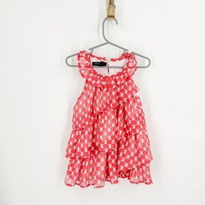 Calvin Klein Jeans Pink Polka Dot Kids Dress